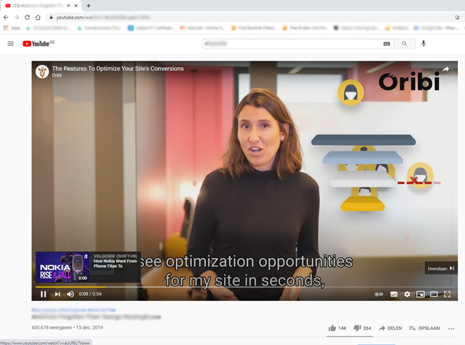 Youtube video ad