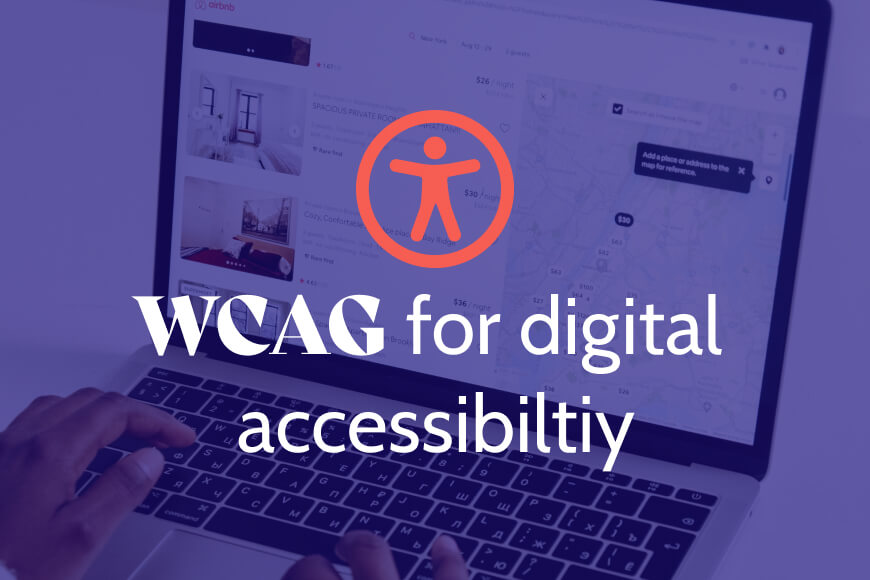 WCAG - digital accessibility 