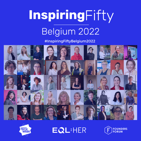 Belgium 2022 Inspiring Fifty - Winners Group