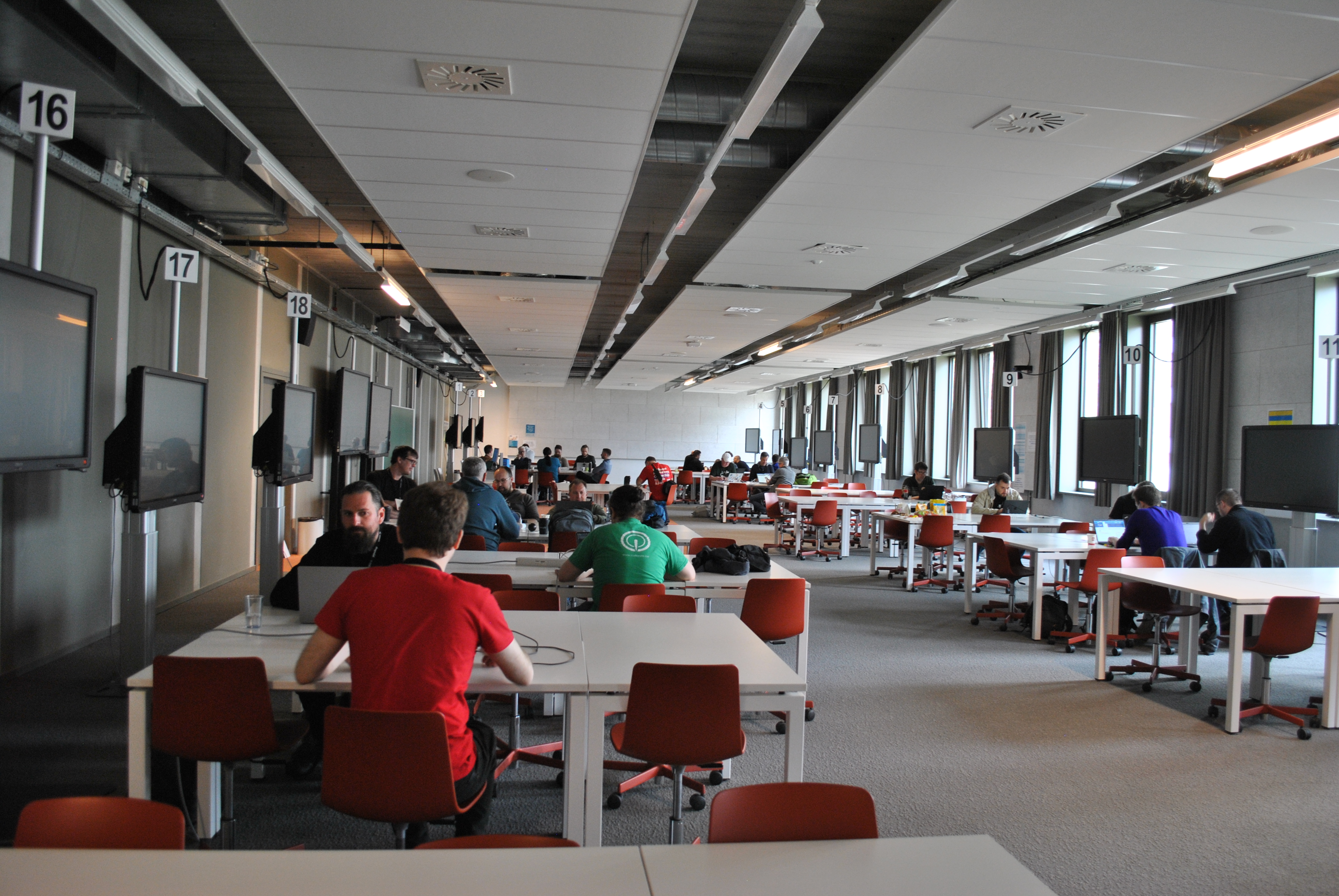 Contribution space at Drupal Dev Days