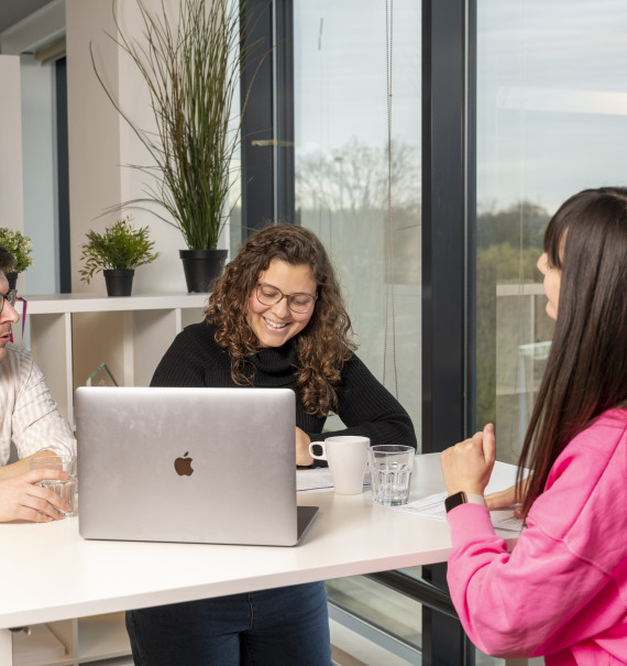 colleagues at work